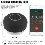 BAAQII Waterproof Bluetooth Shower Speaker with Suction Cup