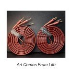 High-Quality 14 AWG Speaker Wire with Banana Plugs