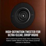 Polk Audio R200 Bookshelf Speaker for Home Theater