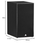 Triangle BOREA BR03 Hi-Fi Bookshelf Speakers (Black)