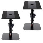 Adjustable Desktop Speaker Stand Pair for 5-7 Inch Speakers