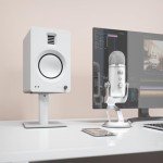 Kanto SP6HDW Desktop Speaker Stands - White Pair