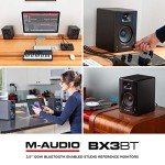 M-Audio BX3BT Bluetooth Studio Monitors - Black Pair