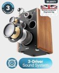MAJORITY 5.3 Bluetooth Bookshelf Speakers with Remote