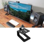 Desk Speaker Stands for Studio and Bookshelf Speakers