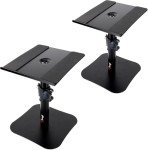 Adjustable Desktop Speaker Stand Pair for 5-7 Inch Speakers