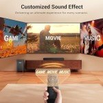 Dolby Atmos Sound Bar with Deep Bass Audio