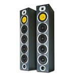 Fenton SHFT57B 600W Floor Standing Speakers Pair