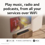 LG USE6S Dolby Atmos Bluetooth Soundbar for TV