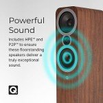 Q Acoustics 3050i Floor Standing Speakers - English Walnut