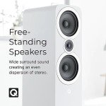 Q Acoustics 3050i Floor Standing Speakers - English Walnut