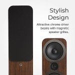 Q Acoustics 3050i Floor Standing Speakers - English Walnut