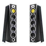 Fenton SHFT57B 600W Floor Standing Speakers Pair