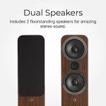 Q Acoustics 3050i Floor Standing Speakers - English Walnut