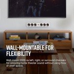 Polk Audio Elite ES35 Slim Center Speaker - Black