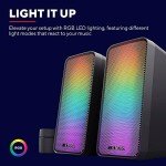Trust Gaming GXT 611 RGB PC Speakers - Black