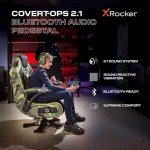 X-Rocker Covert Ops Bluetooth Gaming Chair with Sound