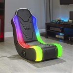 RGB Light-Up Gaming Chair with Audio Speakers