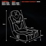 RGB Light-Up Gaming Chair with Audio Speakers