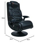 X-Rocker X-Pro 4.1 Gaming Chair with Bluetooth Speakers