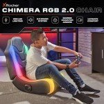 RGB Light-Up Gaming Chair with Audio Speakers