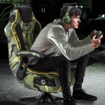 X-Rocker Covert Ops Bluetooth Gaming Chair with Sound