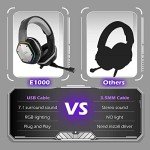 EKSA E1000 7.1 Surround Sound Gaming Headset