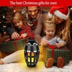 Bluetooth Flame Speaker with 360° Sound & Light