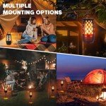 Bluetooth Waterproof Outdoor Speakers with LED Flame