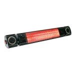 Dellonda 2000W Infrared Patio Heater with Speakers