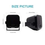 Herdio 120W Waterproof Outdoor Speakers - Marine Grade