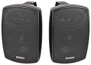 Adastra Weather Resistant Indoor/Outdoor Speakers - Black