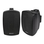 Adastra Weather Resistant Indoor/Outdoor Speakers - Black