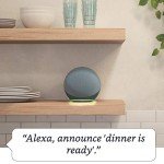 Echo 4th Gen Smart Speaker with Alexa - Charcoal