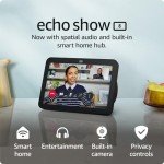 Echo Show 8 - HD Smart Touchscreen Speaker