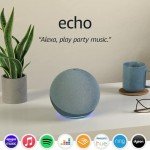 Echo Smart Speaker with Premium Sound - Twilight Blue