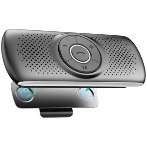 Bluetooth Car Speakerphone with Siri & Google Assistant