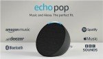 Echo Pop Smart Speaker with Alexa - Charcoal