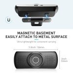 Bluetooth Car Speakerphone with Siri & Google Assistant