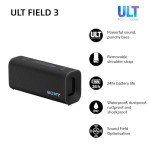 Sony ULT FIELD 3 Portable Bluetooth Speaker - Black