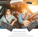 Bluetooth Hands-Free Car Speaker Kit with Siri/Google Support