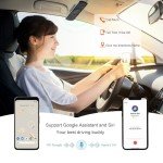 Bluetooth Hands-Free Car Speaker Kit with Siri/Google Support