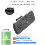 Bluetooth Hands-Free Car Speaker Kit with Siri/Google Support
