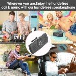 Bluetooth Hands-Free Car Speaker Kit with Siri/Google Support