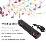 Ejoyous Portable Sound Bar for TV and PCs