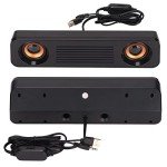 Ejoyous Portable Sound Bar for TV and PCs