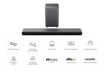 TCL 2.1 Channel Dolby Atmos Soundbar with Subwoofer