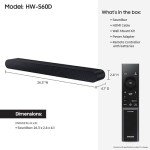 Samsung S60D Dolby Atmos Soundbar with Alexa