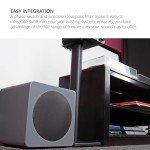 Kanto SUB8 8-Inch Powered Subwoofer - Matte Black