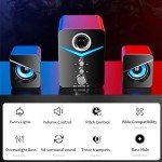 ZYMY USB Powered PC Speakers with Subwoofer